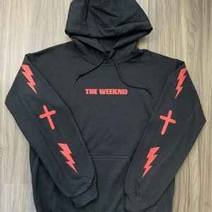 The Weeknd Starboy Hoodie Cross and Lightning